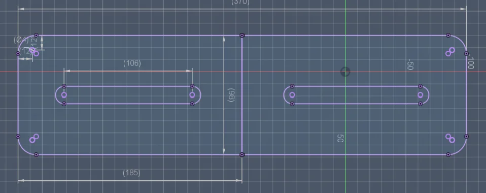Dimensions drawing